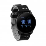 Smartwatch met logo kleur grijs