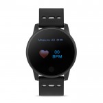 Smartwatch met logo kleur grijs tweede weergave