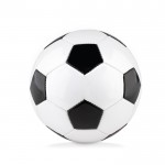 Kleine voetbal met logo kleur wit tweede weergave