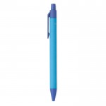Ecologische en promotionele pennen kleur blauw derde weergave