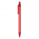 Ecologische en promotionele pennen kleur rood