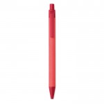 Ecologische en promotionele pennen kleur rood tweede weergave