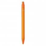 Ecologische en promotionele pennen kleur oranje vierde weergave