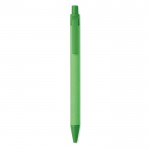 Ecologische en promotionele pennen kleur limoen groen tweede weergave