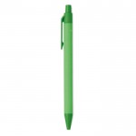 Ecologische en promotionele pennen kleur limoen groen derde weergave