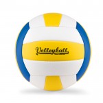 Gepersonaliseerde volleybal voor op het strand kleur meerkleurig met logo