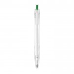 RPET-pen (gerecycled plastic) kleur groen derde weergave