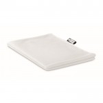 Gepersonaliseerde handdoek van RPET kleur wit vierde weergave