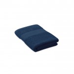 Kleine, personaliseerbare handdoek van katoen kleur blauw