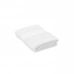 Kleine, personaliseerbare handdoek van katoen kleur wit