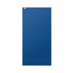 Kleine, personaliseerbare handdoek van katoen kleur koningsblauw derde weergave