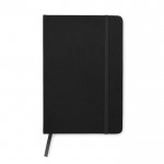 A5-formaat gepersonaliseerd RPET-notitieboek kleur zwart tweede weergave