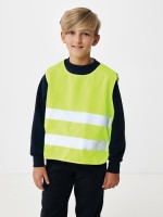 RPET reflecterend veiligheidsvest voor kinderen maat S kleur geel vijfde weergave