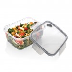 XL duurzame lunchbox gemaakt in Europa kleur doorzichtig tweede weergave
