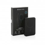 Powerbank met magneet voor mobiele telefoon en type C poort 10.000 mAh kleur zwart weergave met doos