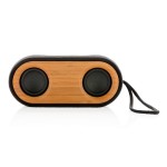 Duurzame bedrukte speakers kleur hout derde weergave