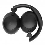 Opvouwbare koptelefoon met ruisonderdrukking en zachte kussens kleur zwart vierde weergave