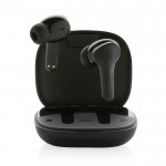 Premium in-ear oordopjes met logo kleur zwart