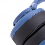 Opvouwbare koptelefoon met logo kleur blauw zevende weergave