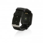 Gepersonaliseerde Smartwatch met touchscreen kleur zwart tweede weergave
