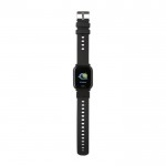Gepersonaliseerde Smartwatch met touchscreen kleur zwart vijfde weergave