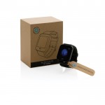 Gepersonaliseerde Smartwatch met touchscreen kleur zwart weergave met doos