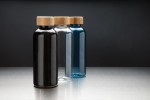 Gerecycleerde Plastic Fles Bamboe dop kleur blauw omgevingsweergave