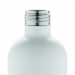 Gerecyclede roestvrijstalen fles met anti-leksysteem 800ml kleur wit derde weergave
