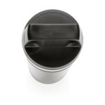 Stijlvolle BPA-vrije waterfles met logo kleur zwart vierde weergave
