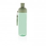 RPET-fles met afneembaar deksel en handvat 600ml kleur groen tweede weergave