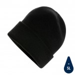 Eco cap met logo van Polylana®-garen  kleur zwart