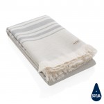 Grote sneldrogende hamam handdoek kleur grijs