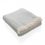 Luxe deken en handdoek in één kleur mintgroen derde weergave