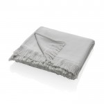 Extra lichte en absorberende handdoeken met logo kleur grijs