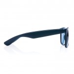 Promotie zonnebril van gerecycled plastic kleur marineblauw derde weergave