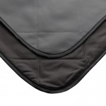 Hoge kwaliteit Opvouwbaar deken voor Picknick kleur donkergrijs vierde weergave