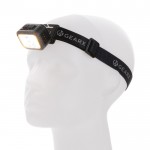 Verstelbare hoofdlamp met LED-licht inclusief 6 lichtstanden kleur zwart vierde weergave