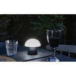 Draagbare tafellamp met touchfunctie en 2 lichtstanden kleur zwart sfeer weergave
