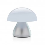 Draagbare tafellamp met touchfunctie en 2 lichtstanden kleur grijs