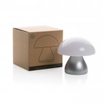 Draagbare tafellamp met touchfunctie en 2 lichtstanden kleur grijs weergave met doos