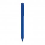 Mini ecovriendelijke balpen met draaiknop en blauwe inkt Dokumental® kleur koningsblauw tweede weergave