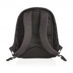 15,6” polyester, anti-diefstal laptop rugzak kleur zwart vijfde weergave