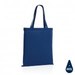 AWARE ™ katoenen tas met logo kleur blauw