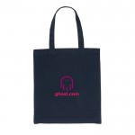 Duurzame AWARE ™ tassen met logo kleur marineblauw weergave met logo