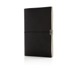 Gepersonaliseerd notitieboek met zachte kaft kleur zwart