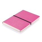 Gepersonaliseerd notitieboek met slappe kaft kleur lichtroze tweede weergave