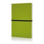 Gepersonaliseerd notitieboek met slappe kaft kleur groen