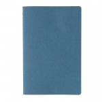 FSC-gecertificeerd notitieboek met zachte kaft kleur blauw tweede weergave
