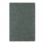 Vilten notitieboekje van gerecyclede materialen A5 blanco vellen kleur groen derde weergave
