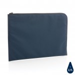 Stijlvolle minimalistische laptophoes kleur marineblauw